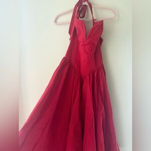 House of CB Scarlet Halter Midi Dress